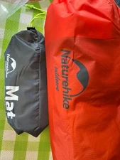 Naturehike Spider 1 Tent Red one person Ultralight Backpacking 3lb W/ Mat