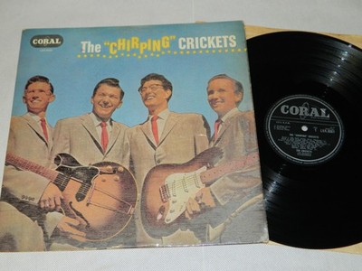 Buddy Holly & The Crickets - The Chirping Crickets LP (1958 UK Coral LP) EX+