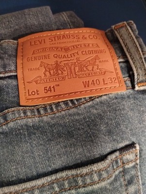 Brand New Levis 541 Medium Stonewash Athletic Taper Jeans #181810334
