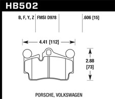 Hawk Performance HB502F.606 HPS Performance C...