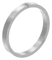 Ring Schmiedeeisen SchweißBar 16X8 Mm AußEn-Ø 140 Mm Stahl S235JR, Roh GeläNder