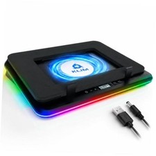 Turbofrost Gaming Laptop Cooling Pad, 16,000 RPM, RGB, USB-C/DC  4 Black - US