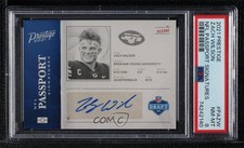 2021 Panini Prestige NFL Passport Signatures Zach Wilson #PA-ZW PSA 8 Auto 0k11