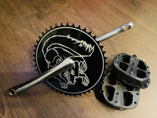Mongoose Hoop D BMX MAURICE  LOGO old School SPROCKET Crankset 43t