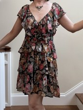BYTIMO Tuckernuck Rose Garden Dress Floral Ru...