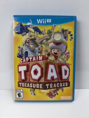 Captain Toad Treasure Tracker CIB Authentic Nintendo Wii u TESTED Clean Disc 