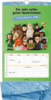 PATTLOCH GESCHENKBUCH Familienplaner 2026: Ein Jahr voller guter Nachrichten | Martin Smatana | 12 S.