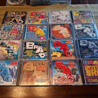 16x Bravo Hits CD  10 13 14 18 19 26 31 41 43 44 45 2015 2005 98 Best 94 Super95