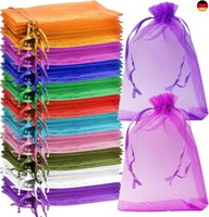 100 StüCk Organza SäCkchen Schmuckbeutel OrganzasäCkchen 10X15 Cm Organzabeutel