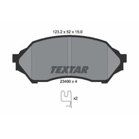 Textar BremsbeläGe Bremsbelegsatz Vorne System Sumitomo FüR Mazda 323 F VI