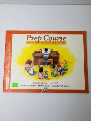 Alfred's Basic Piano Library Prep Course Level A Palmer Manus Lethco Alfred