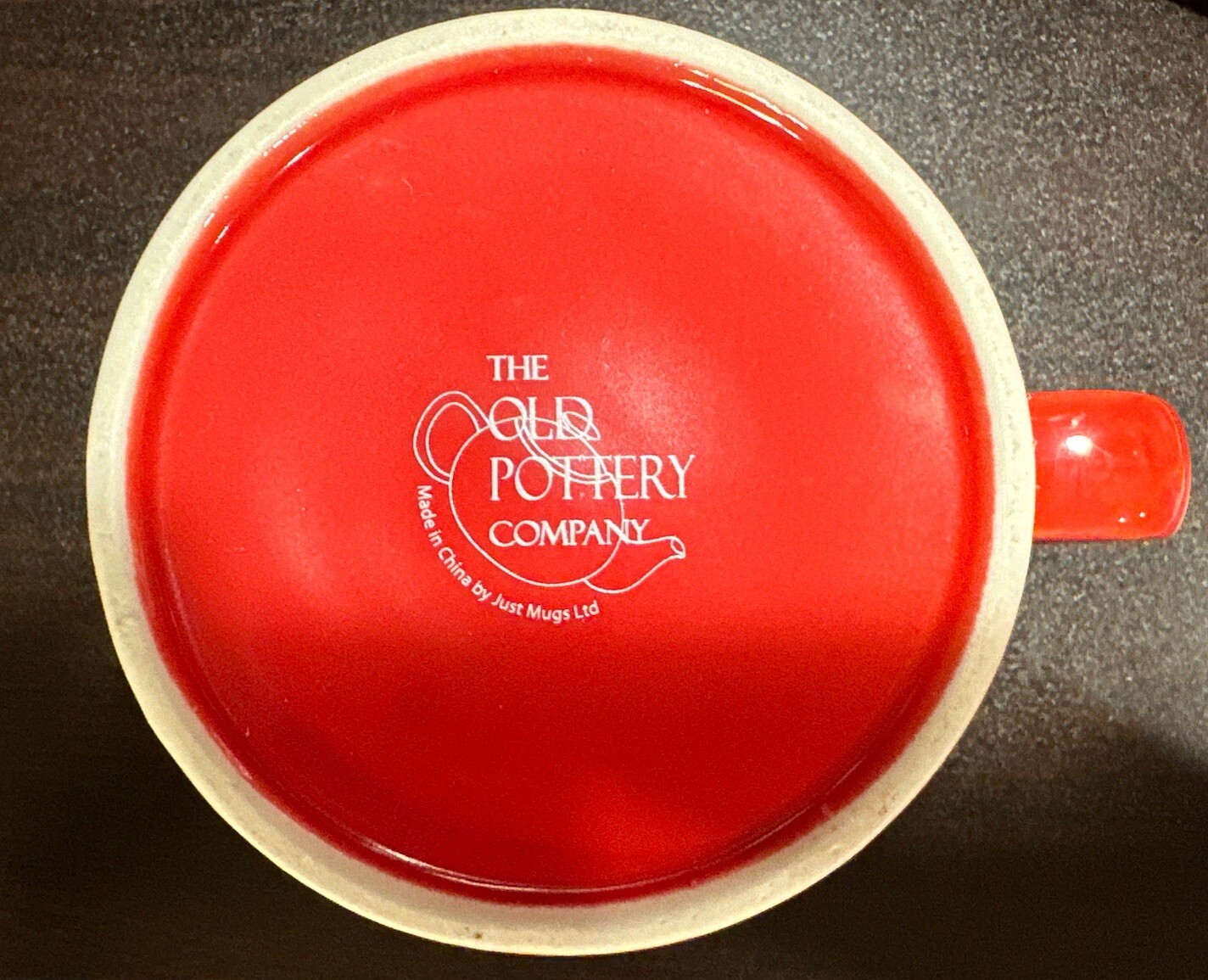 The Old Pottery Company Oversized Coffee Mug. Keep Calm And Carry On