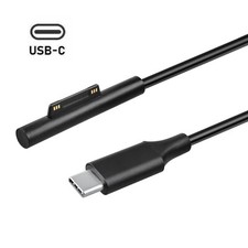 6ft USB C Power Supply PD Fast Charger Cable For Microsoft Surface Pro 6 7 Cord