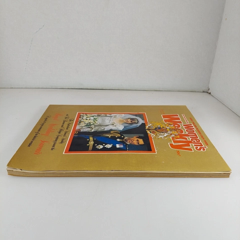 The Australian Women's Weekly Magazine August 19 1981 Charles & Diana Wedding — 第 4/4 张图片