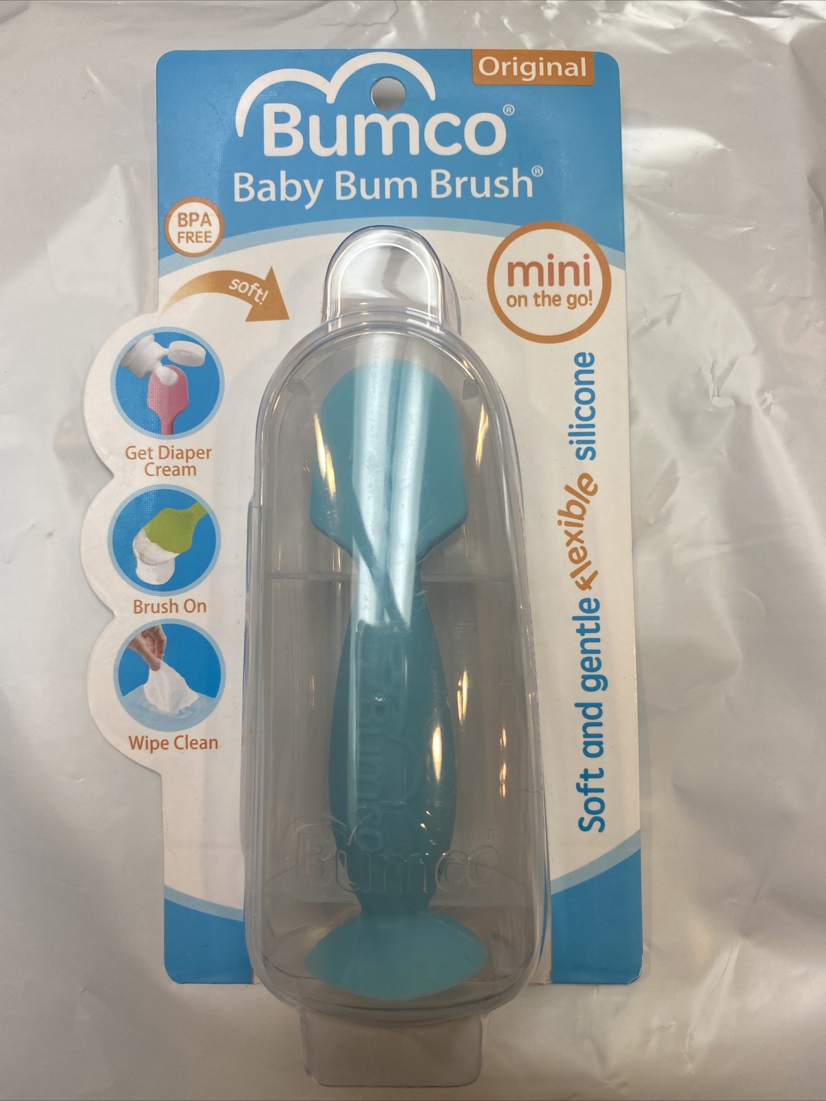 Bumco Diaper Cream Spatula Baby Bum Brush for Butt Paste Diaper Cream