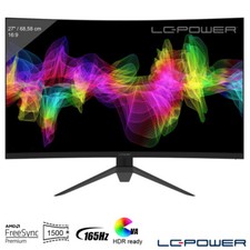 B-Ware - LC-Power - Monitor LC-M27-QHD-165-C - 27", QHD-Auflösung, 165Hz, Curved