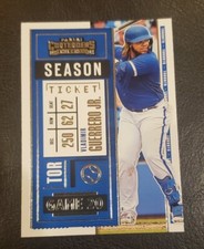2020 Panini Contenders Vladimir Guerrero Jr #73 Toronto Blue Jays