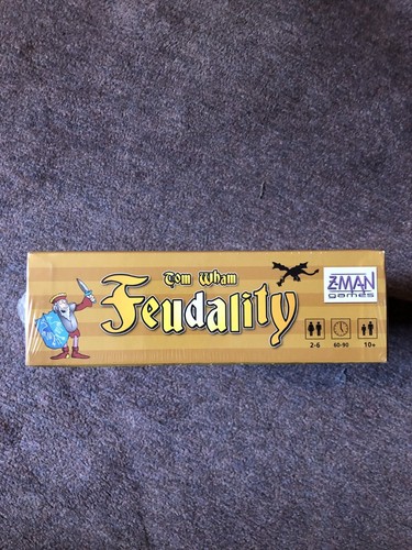 Juego de Mesa Z-Man Tom Wham FEUDALITY **NUEVO + PRECINTADO ** - Imagen 4 de 4