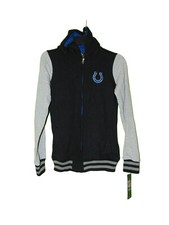 Indianapolis Colts Hoodie Jacket Large 14 Girls New