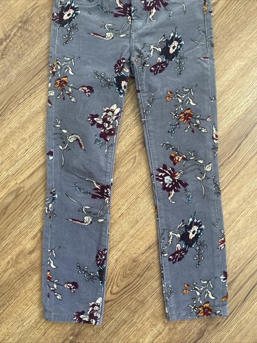 Anthropologie Pilcro And The Letterpress Floral Corduroy Pant Womens Size 25 EUC - Picture 2 of 11