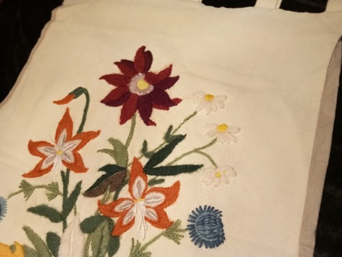 tapestry vintage floral motif spring - Picture 10 of 14