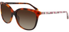 Draper James Women's Tortoise Rounded Cat Eye Sunglasses - DJ7003 215