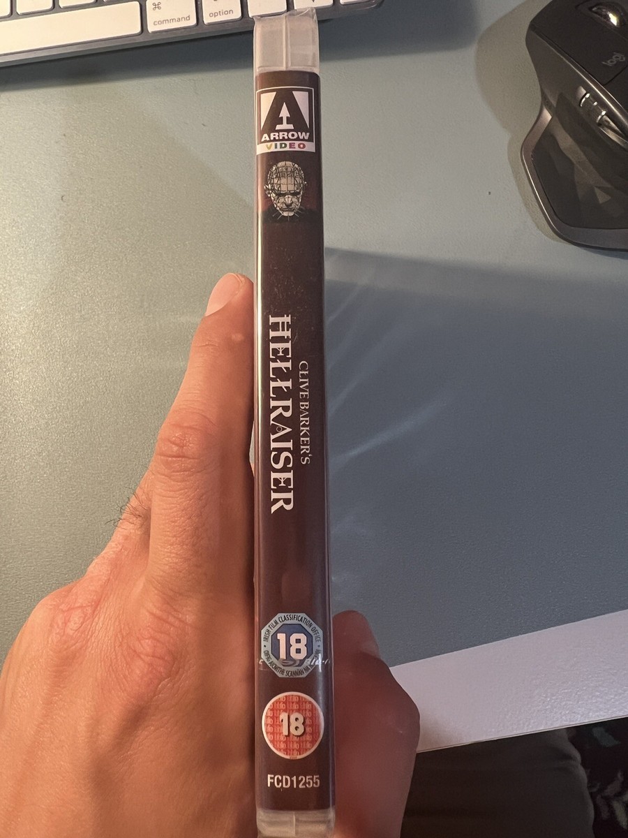 Hellraiser (Blu-ray, 1987) *Arrow Release* Region B