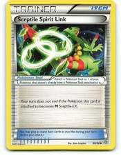 POKEMON CARD SCEPTILE SPIRIT LINK 80/98 ITEM TRAINER POKEMON TCG CCG