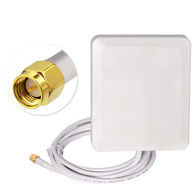 10-Pack 2.4GHz 3dBi Antenna SMA Male Connector for WiFi Booster Signal Amplifier