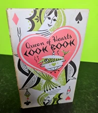 QUEEN Of HEARTS Cook Book - Vintage 1955 Peter Pauper Press HB DJ, Mid Century