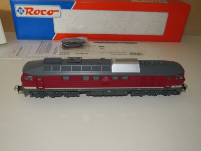 H0 Roco 43704 Diesellok BR 232 100-8 der DR DSS  Neuwertig OVP  0600