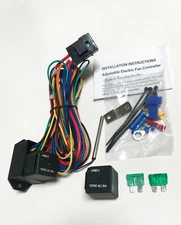 NEW SCHURZ H.D. Adjustable Fan Control Kit - Push-in +  Extra Relay & Fuses