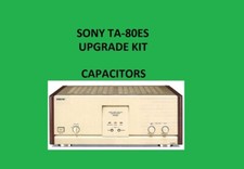 Power Amplifier SONY TA-N80ES Repair KIT - all capacitors