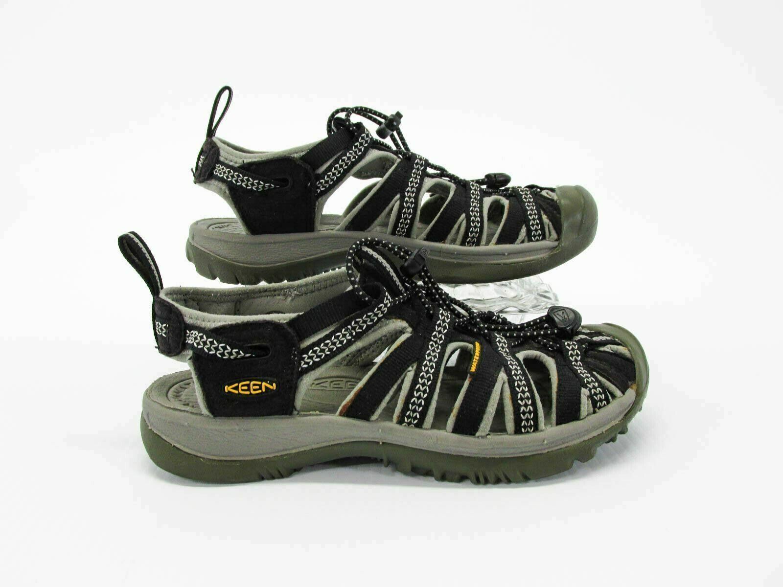 Keen scarpa donna Whisper taglia 7M nero pescatore sandalo sportivo us