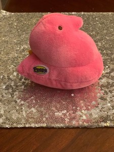 pink peep stuffed animal