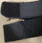 Vintage 1970-80’s Womens Black Beaded Cumberbund Waist Belt Sz S/M — photo 3