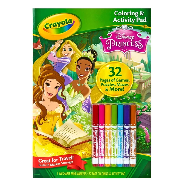 Crayola Disney Princesa Niños Juguetes y pasatiempos