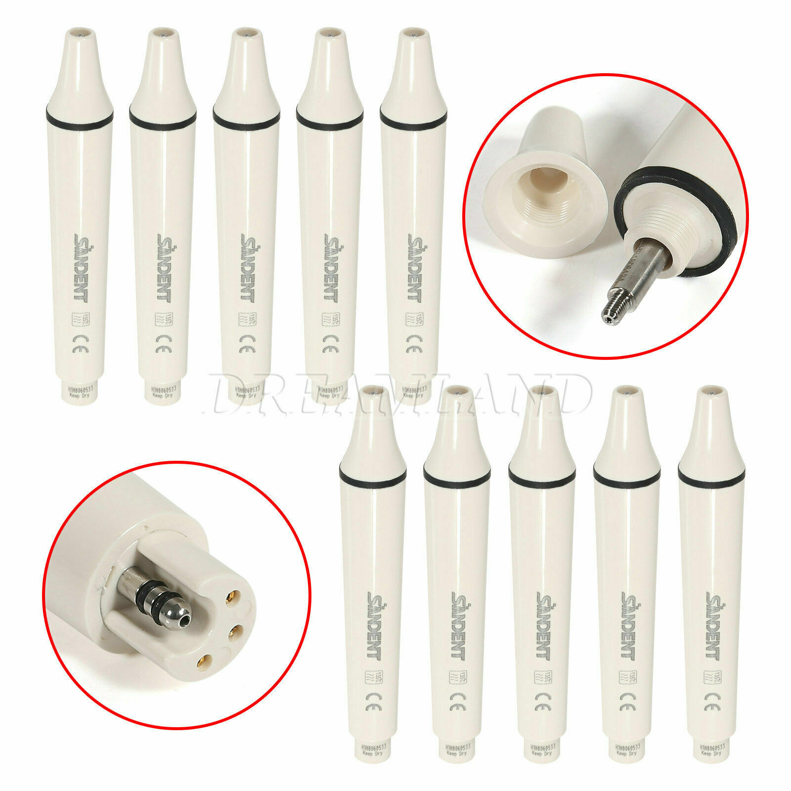 SEASKY Dental Ultrasonic Piezo Scaler W/ Handpiece 5*Tips Fit EMS - Foto 11