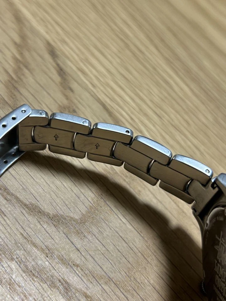 Хронограф STUSSY TOURMASTER ограниченный выпуск нержавеющая сталь серебристый черный - Изображение 2 из 4