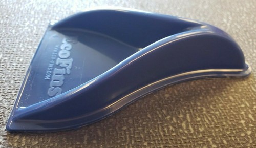 80 EcoFins Kit BLUE Stick-on Vortex Generator Semi Truck Trailer Fuel Economy - Picture 4 of 12