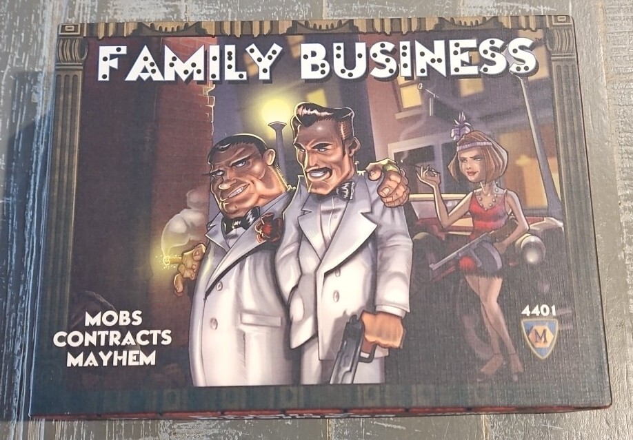 Family Business Card Game Mayfair Games 2008 4th Ed Mobsters Mob family-business-card-game-mayfair-games-2008-4th-ed-mobsters-mob