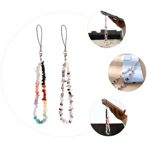2 Pcs Mobile Phone Chain Key Multi-function Charm Delicate Lanyard - 第 12/12 張圖片