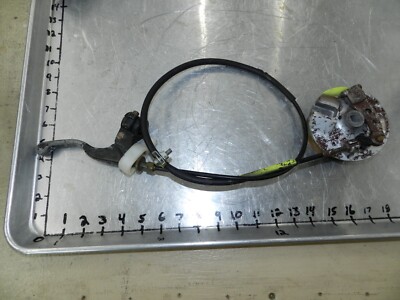 その他 1234 2008 Kawasaki KLX 110 FRONT Brake Hub Splined Shaft Lever