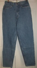 WearGuard Jeans Womens Size 8 Cotton Straight Leg Blue Workwear Normcore