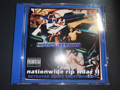 Nationwide Rip Ridaz Album II Betrayed Can't Trust Nobody CD
