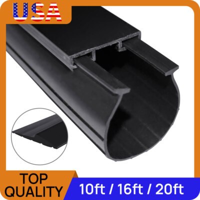#ad Heavy Duty Garage Door Bottom Weather Seal Strip Replacement T Style 10 16 20FT $13.99