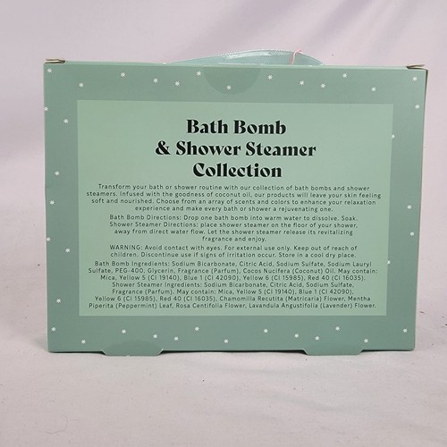 Brompton & Langley Bath Bomb & Shower Steamer Collection 10 Pieces Never Opened - Picture 4 of 5
