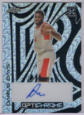 2022-23 LEAF OPTICHROME DARIUS DAYS NBA ROOKIE RC AUTO #2/5 BLACK MOJO