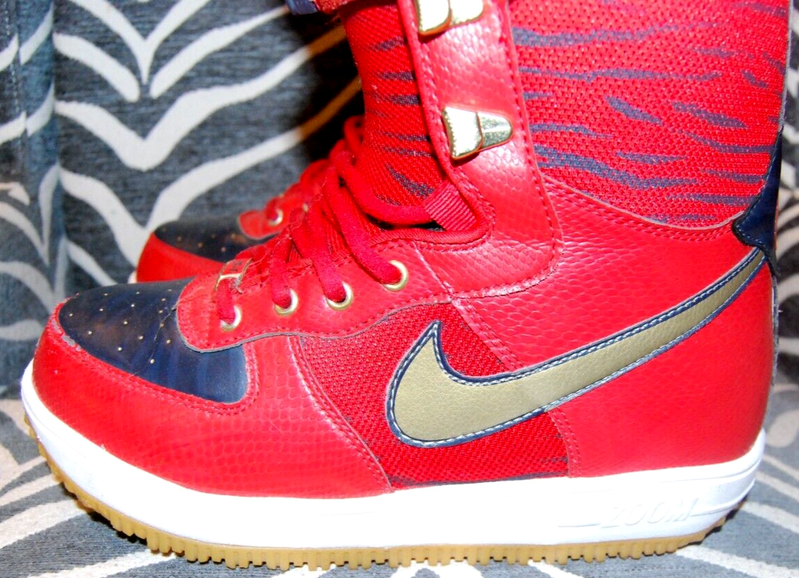NIKE ZOOM FORCE 1 SB SNOWBOARD BOOTS ZF-1 (334841-671) SIZE NIKE ZOOM FORCE 1 SB SNOWBOARD BOOTS ZF-1 (334841-671) SIZE