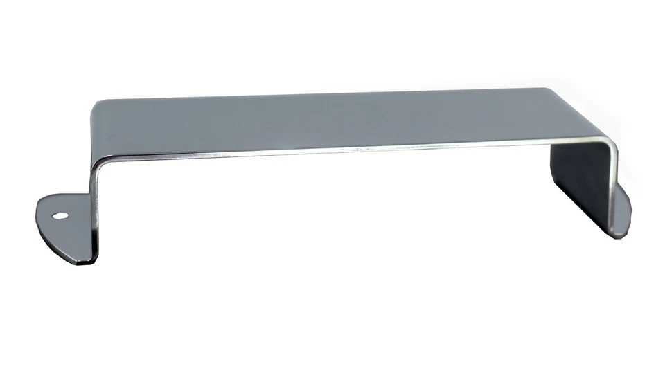 Bass Pickup Cover Rectangular J Chrome 120920CH - Image 2 of 4